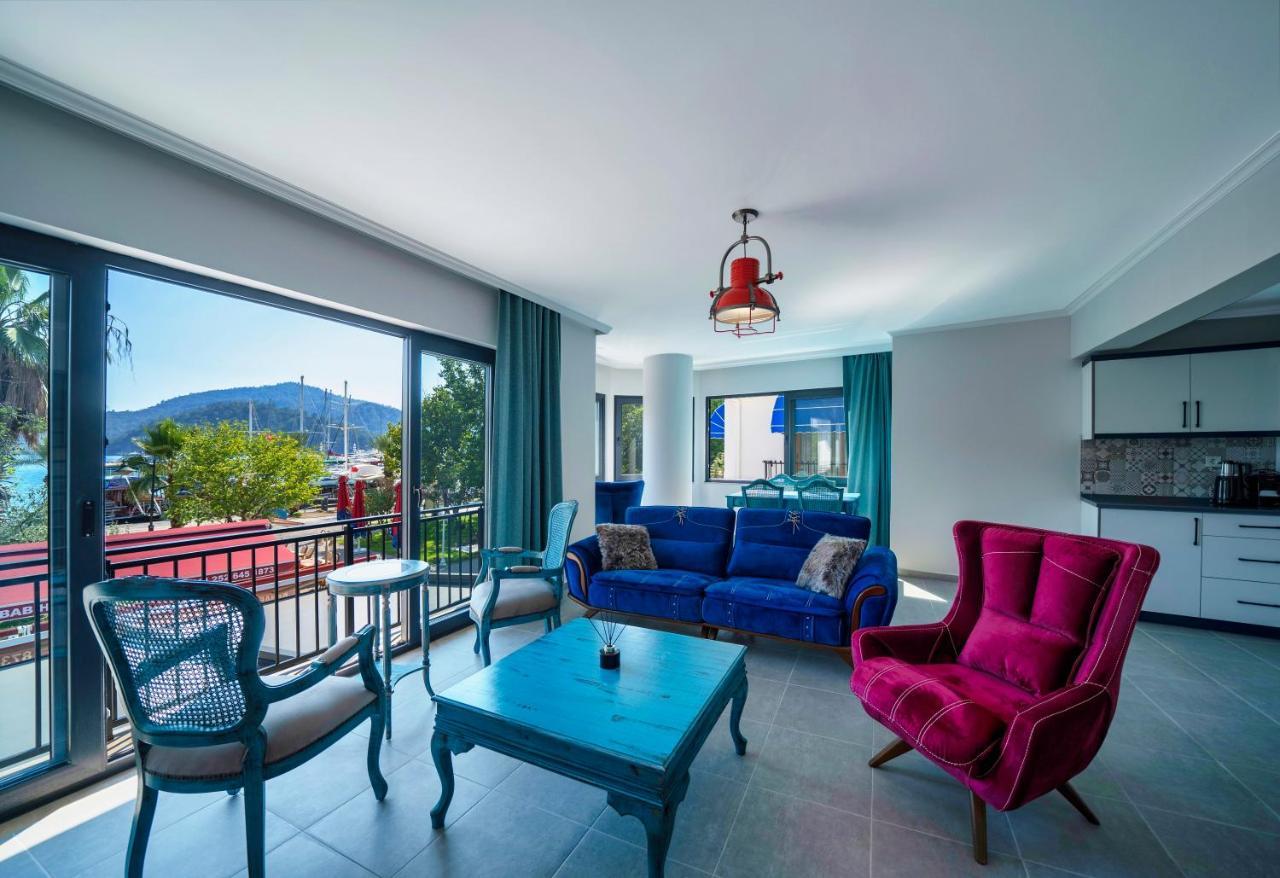 Only Blue Rhapsody Aparthotel Göcek Kültér fotó