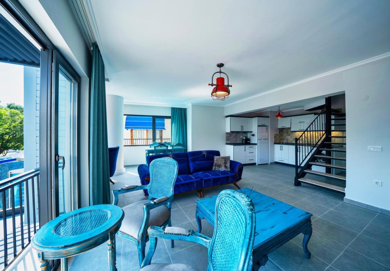 Only Blue Rhapsody Aparthotel Göcek Kültér fotó
